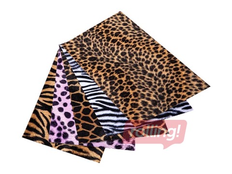 Dizaina papīrs Folia ar plīša kažokādas imitāciju 