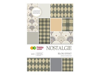 Dizaina papīrs Nostalgie, 20x29cm, 170-220g/m², 10 loksnes, 5 motīvi