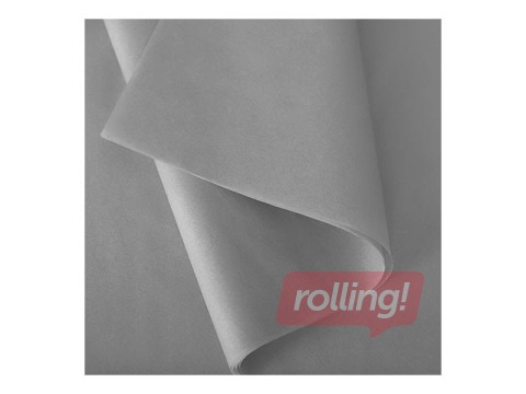 Zīdpapīrs dekoratīvais Gris perle 22, 18g/m², 50x75cm, 24 loksnes