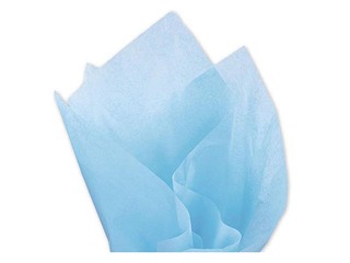 Zīdpapīrs dekoratīvais Bleu ciel 33, 18 g/m2, 50 x 75 cm, 24 loksnes