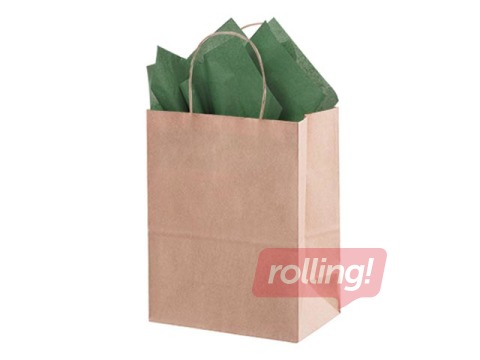 Zīdpapīrs dekoratīvais Vert bouteille 54, 18g/m², 50x75cm, 24 loksnes