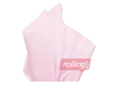 Zīdpapīrs dekoratīvais Rose pale 94, 18 g/m2, 50 x 75 cm, 24 loksnes