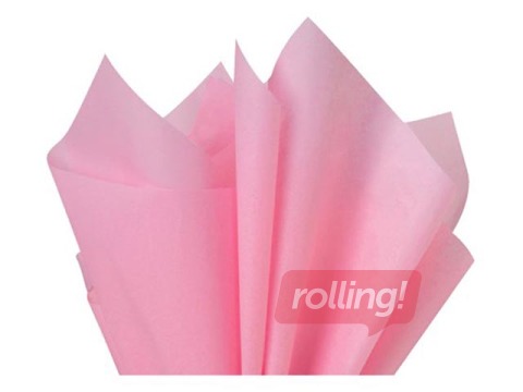 Zīdpapīrs dekoratīvais Rose 96, 18 g/m2, 50 x 75 cm, 24 loksnes