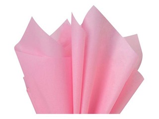 Zīdpapīrs dekoratīvais Rose 96, 18 g/m2, 50 x 75 cm, 24 loksnes