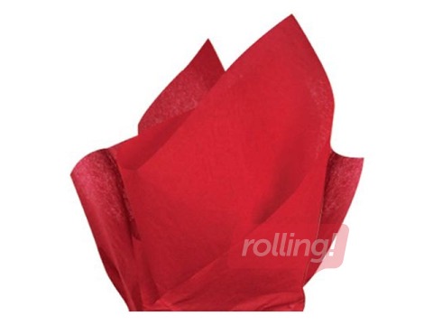 Zīdpapīrs dekoratīvais Rouge brique 152, 18g/m², 50x75cm, 24 loksnes