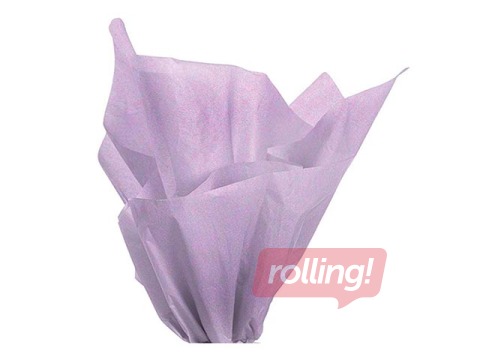 Zīdpapīrs dekoratīvais Mauve 161, 18g/m², 50x75cm, 24 loksnes