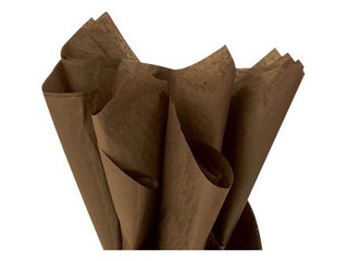 Zīdpapīrs dekoratīvais Brun 202, 18g/m², 50x75cm, 24 loksnes