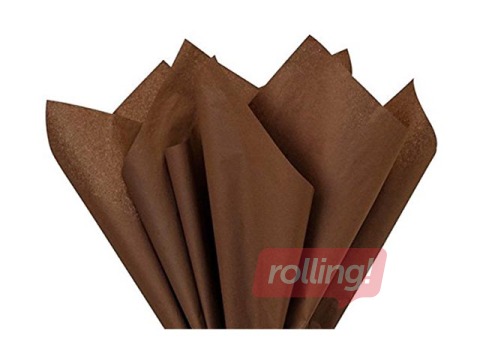 Zīdpapīrs dekoratīvais Chocolate 243, 18g/m², 50x75cm, 24 loksnes