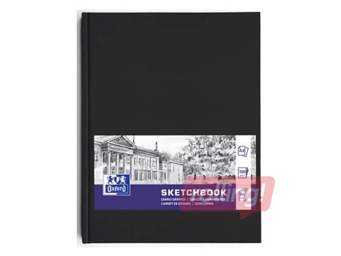 Skiču bloks Oxford, A4, 100g/m², 96 loksnes