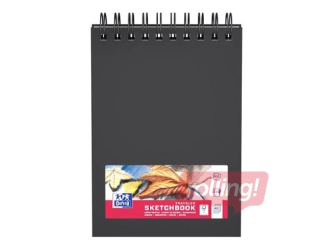 Skiču bloks ar spirāli Oxford, A5, 225g/m², 40 loksnes