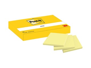Līmlapiņas Post-it, dzeltenas, 38x51mm, 3x100 lapiņas