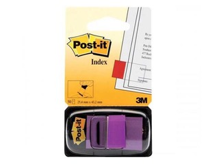 Marķēšanas indeksi plastikāta Post -it, 25.4x43.2 mm, violeti