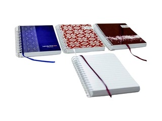 Piezīmju bloknots ar spirāli ABC Jums Latvijai, A6, līniju, 125 lapas