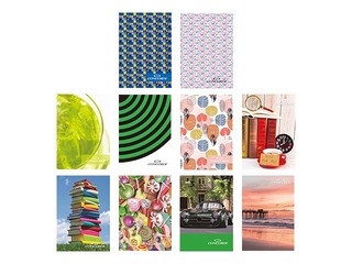 Klade cietos vākos Concorde, A5, rūtiņu, 96 lapas