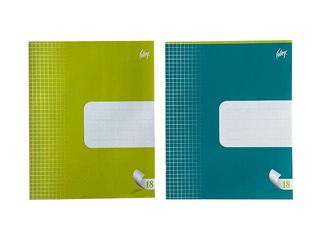 Burtnīca, rūtiņu, 18 lapas