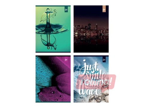 Klade College Classic, A5+, līniju, 96 lpp