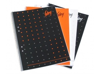 Klade ar spirāli College Supreme, A4, lielrūtiņu, 60 lapas