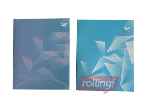 Klade College Classic, A5+, rūtiņu, 36 lapas