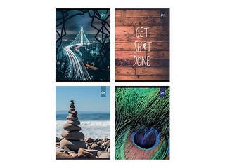 Klade College Classic, A5+, rūtiņu, 96 lapas