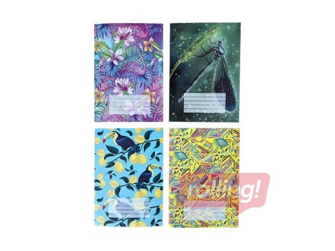 Klade ABC, A5, rūtiņu, 60 lapas