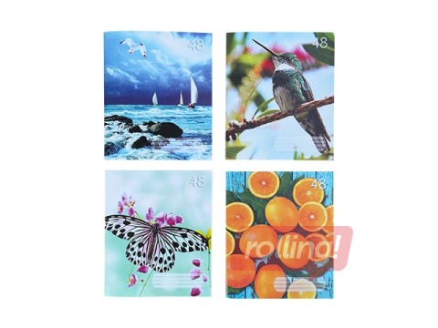 Klade ABC Note Book, A5, līniju, 48 lapas