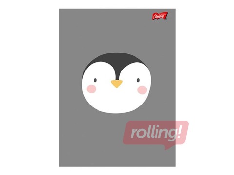 Klade Unipap Pingvīns, A5, rūtiņu, 32 lapas