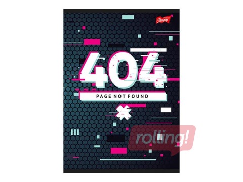 Klade Unipap Player 404, A5, rūtiņu, 32 lapas