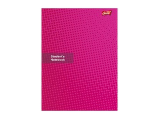 Klade Unipap Students Notebook, A5, līniju, rozā, 60 lapas