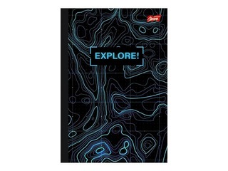 Klade Unipap B5, Explore, rūtiņu, 96 lapas