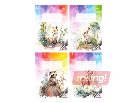 Burtnīca Osiris, 1. klasei, rūtiņu, 12 lapas