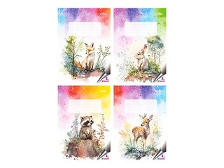 Burtnīca Osiris, 1. klasei, rūtiņu, 12 lapas