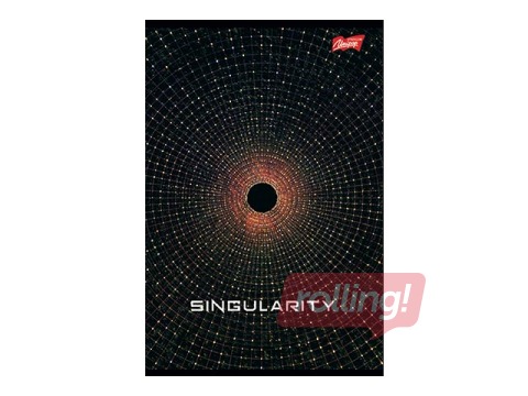 Klade Unipap B5, Singularity, rūtiņu, 160 lapas