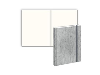 Piezīmju grāmata Urban, 170 x 200 mm, zilzaļi pelēks