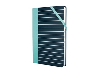 Piezīmju bloknots Milan, Medium Stripes, A5, rūtiņu, 104 lapas