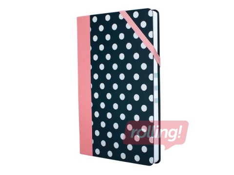 Piezīmju bloknots Milan, Medium Dots, A5, rūtiņu, 104 lapas