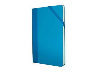 Piezīmju bloknots Milan, Colours, A5, baltas, zils, 104 lapas