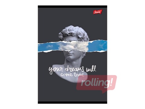 Klade Unipap, Your Dreams Will Come True, rūtiņu, A5, 60 lapas