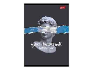 Klade Unipap, Your Dreams Will Come True, rūtiņu, A5, 60 lapas