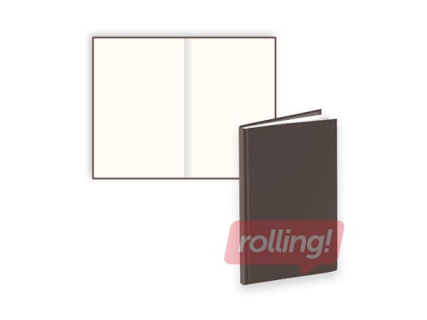 Piezīmju grāmata Chic, 125x193 mm, tumši brūns