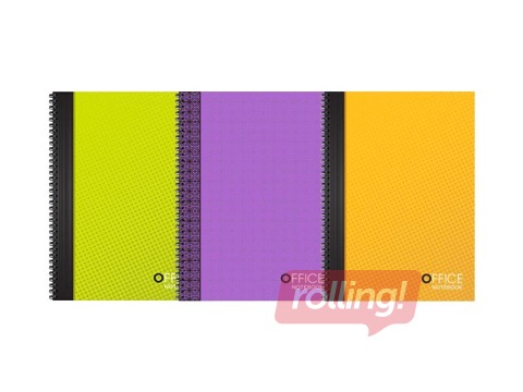 Klade ar spirāli Office, A4, baltas, 48 lapas