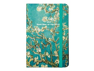 Piezīmju grāmata ar gumiju Centrum, cietos vākos, līniju, A6, 80 lapas