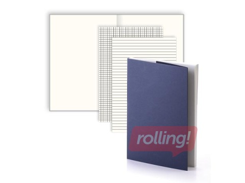 Piezīmju grāmata Echo, B5, tumši zila