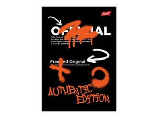 Klade Unipap, Spray Vibe, Authentic, līniju, A5, 60 lapas