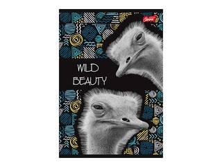 Klade Unipap, Wild Beauty, Strauss, līniju, A5, 60 lapas