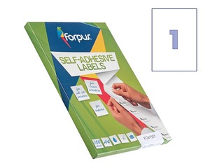 Uzlīmes Forpus, A4, 210x297mm, 100 loksnes, baltas