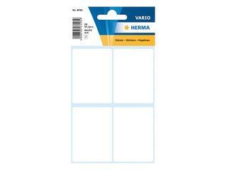 Uzlīmes Herma Vario, 40x55 mm, baltas