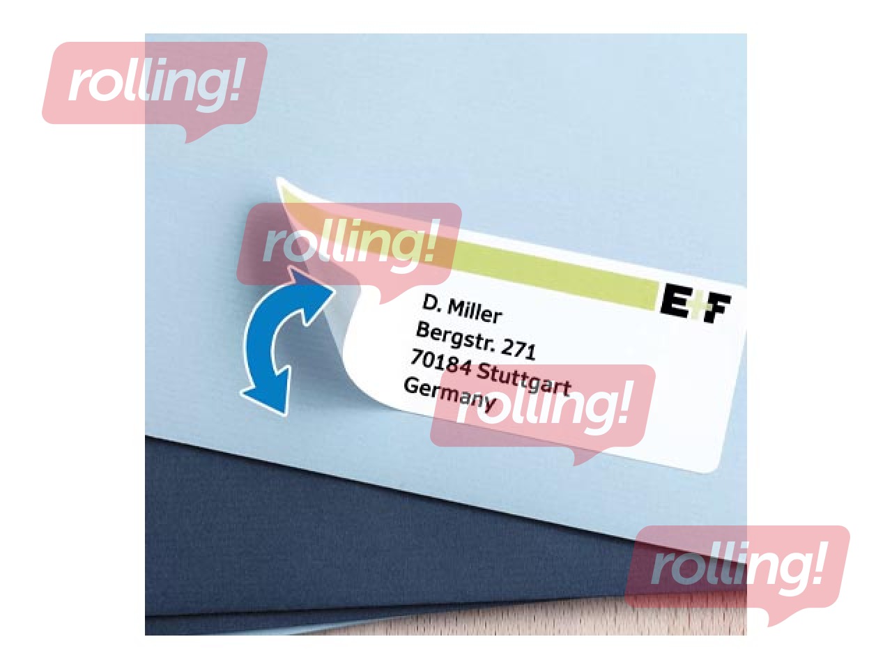 Viegli noņemamas uzlīmes Herma, Special, baltas, A4, 63.5x46.6mm, 25 loksnes