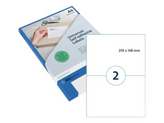 Uzlīmes Rillprint, A4, 210x148 mm, 1000 loksnes, baltas