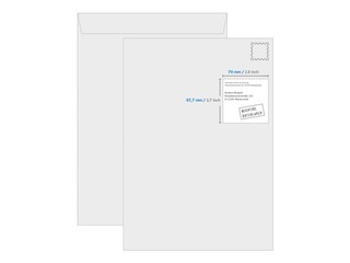 Uzlīmes Herma Premium A4, 70x67.7 mm 200 loksnes, baltas