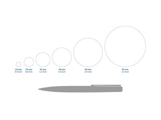 Uzlīmes Herma Ø 85 mm, 25 loksnes, mitrumizturīgas, ļoti noturīgas, baltas